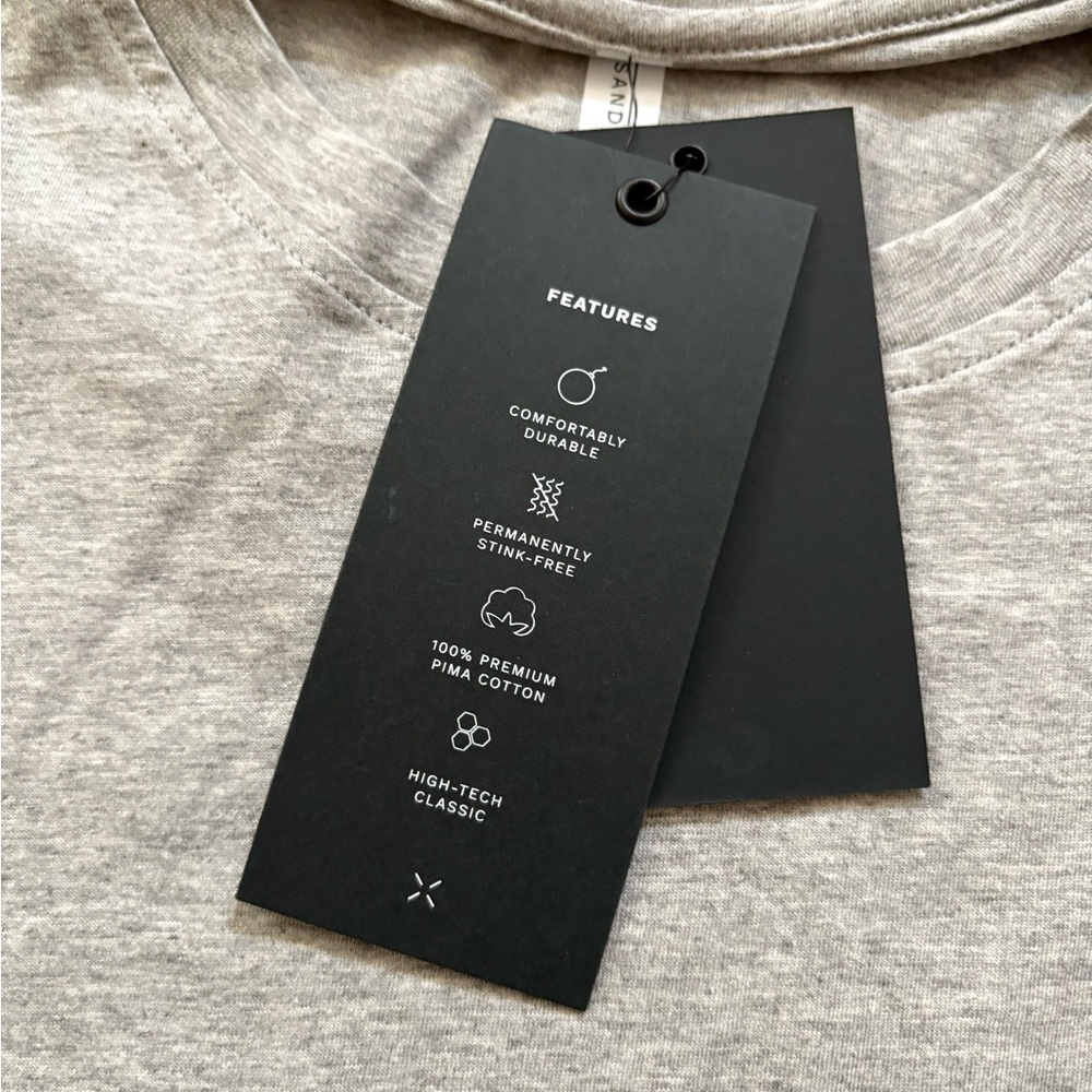 Ten Thousand Essential Shirt Comfort Durability Workout Gym DCMLTGRY Medium - Picture 4 of 8